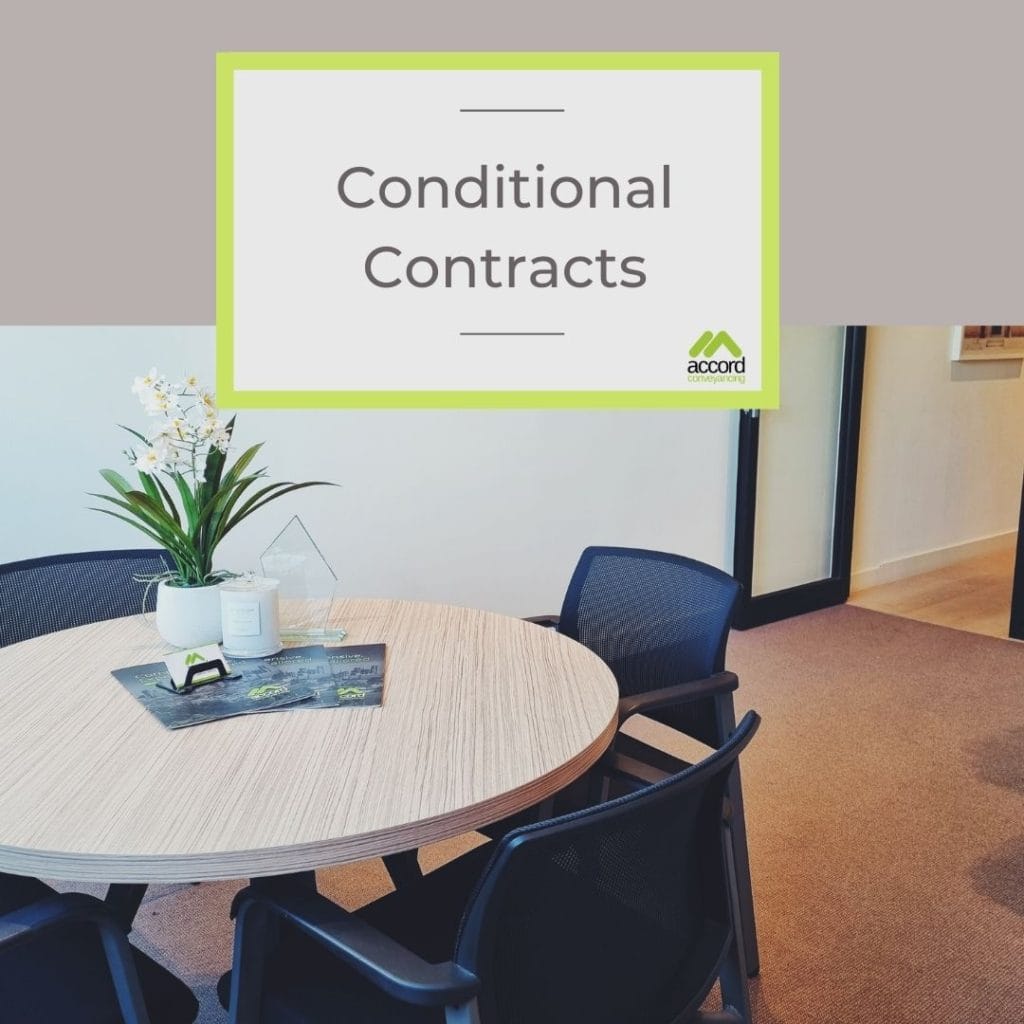 Conditional Contracts of Sale