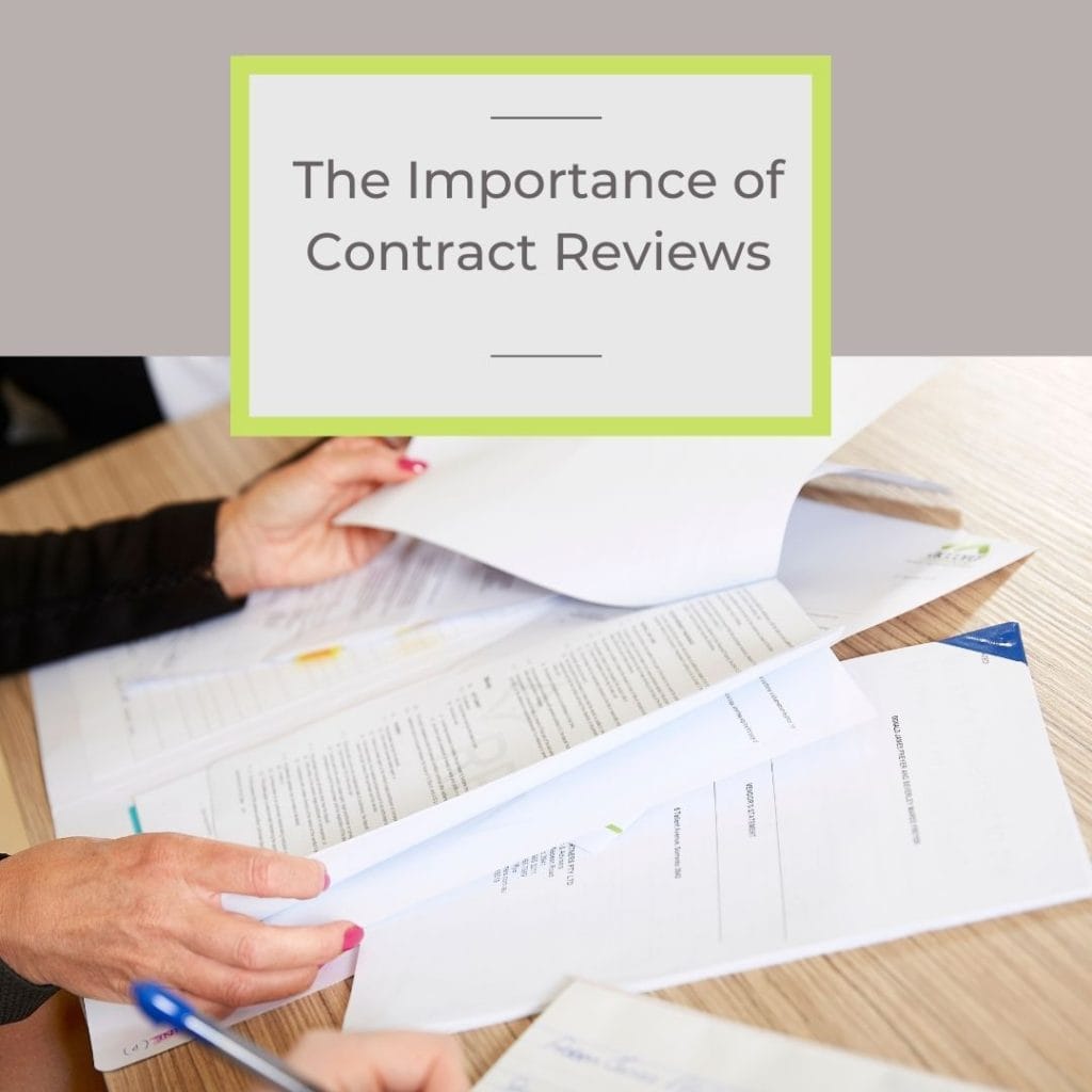 What is a Contract Review?